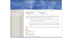 Desktop Screenshot of davislawdc.com